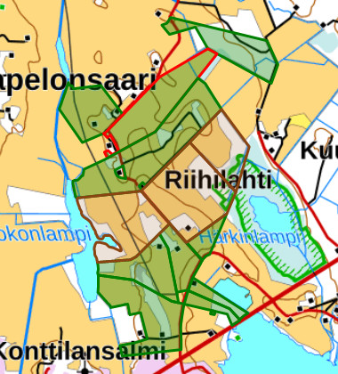 Metsästysseuran kartta